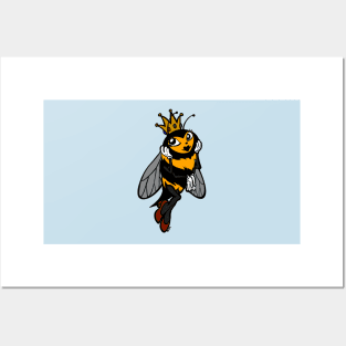 Queen Bee--Just a Little Bit Extra Flat Color Posters and Art